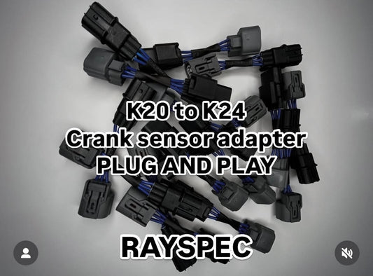 K20 TO K24 CRANK SENSOR ADAPTER PLUG AND PLAY RAYSPEC WIRING