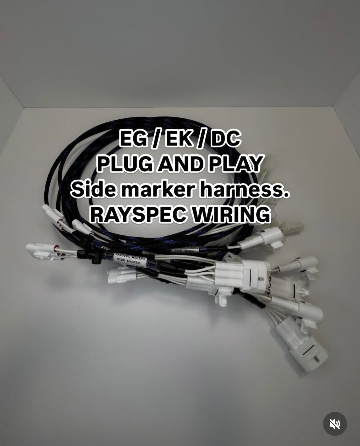 EG EK USDM INTEGRA SIDE MARKER HARNESS PLUG AND PLAY